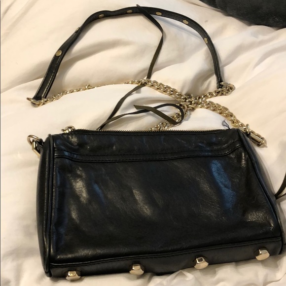 Rebecca Minkoff black crossbody leather bag - Picture 2 of 2